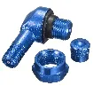 Szelep 90 fokos alu. kék (11,3mm)
